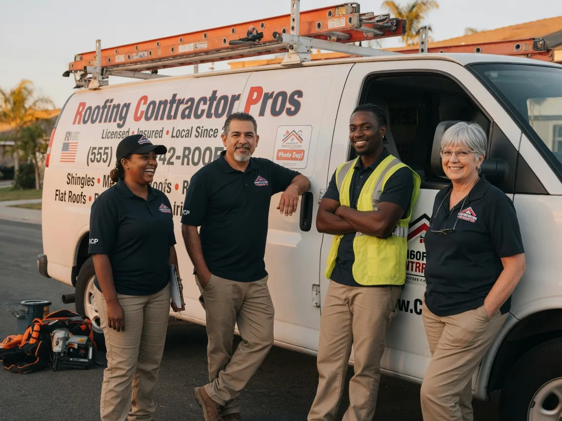 Local Roofing Contractors company in Middle Point, OH