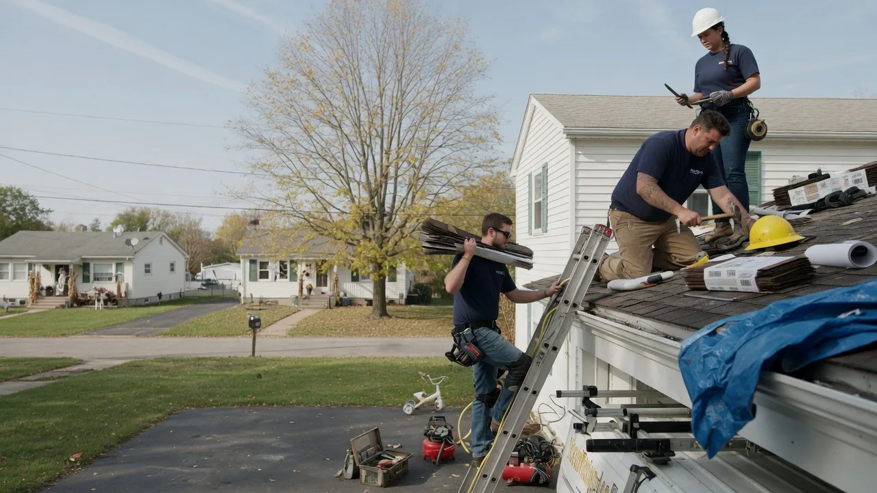 Local Roofing Contractors in Middle Point, OH near me